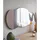 moebel17 Wandspiegel 40 x 72 cm Silber