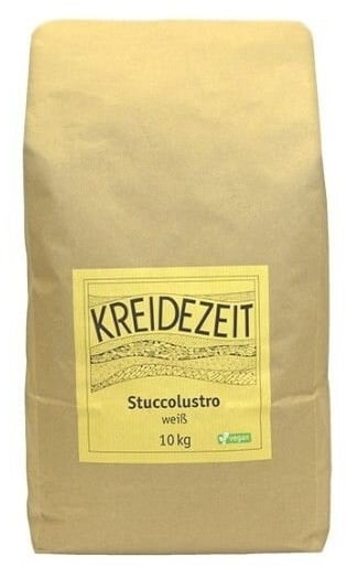 Preisvergleich Produktbild Kreidezeit Stuccolustro weiß - 10 kg Sack