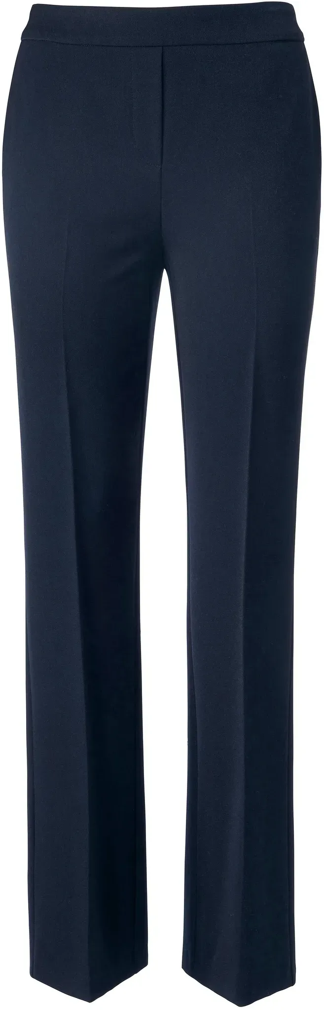 Le pantalon taille élastiquée coupe Cornelia  Peter Hahn bleu