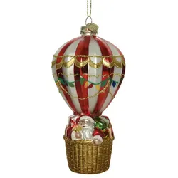 Kaemingk Heißluftballon Weihnachtsschmuck |  Weihnachtsmann