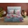 Muller Textil Sartre Blumen Grau 135 x 200 cm + 2 x 80 x 80 cm