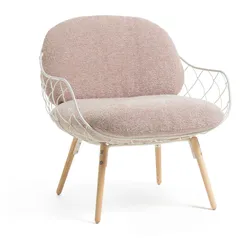 Magis Piña Sessel, natur / weiß / torrilana cosima 001