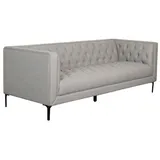 bene living Lounge Sofa Troia Dreisitzer Light Grey