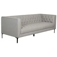 bene living Lounge Sofa Troia Dreisitzer Light Grey