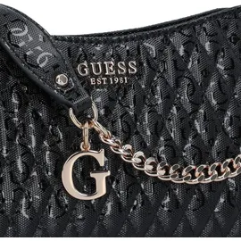 GUESS Betula Top Zip Shoulder Bag Black