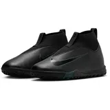 Nike Jr. Mercurial Superfly 10 Academy TF Sneaker, Black Black Deep Jungle, 38.5