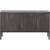 Woood New Gravure TV-Kommode 100 cm Braun Holzwerkstoff