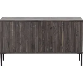 Woood New Gravure TV-Kommode 100 cm Braun Holzwerkstoff