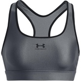 Under Armour Heatgear Mid Padless Sport BH mit mittlerer Unterstützung, schweißableitender ohne Polster,