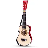 woet Spielzeuggitarre Holzgitarre 10344 Naturel