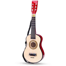 woet Spielzeuggitarre Holzgitarre 10344 Naturel