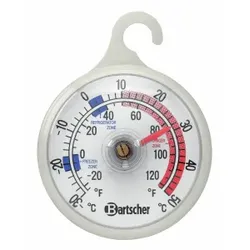 Bartscher Thermometer A500, Raumthermometer zur analogen Temperaturkontrolle, 1 Stück