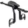 Shotgun Kids Ride Shotgun Pro 2.0 MTB Front Kindersitz/Lenker Combo Set, schwarz
