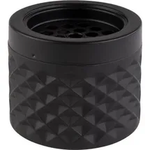 APS Windaschenbecher, Facettendesign, schwarz