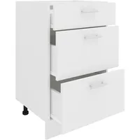 VCM Unterschrank Esilo 50 x 46 x 82 cm Weiß