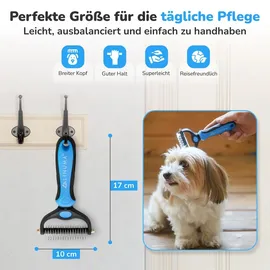 linuma Entfernt lose Haare, milde Pflege, ergonomisch, für alle Felltypen