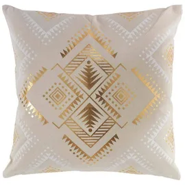 Douceur d'intérieur Cybele Dekokissen 45 x 45 cm Gold