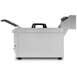 Vertes Doppel-Friteuse 2x13L Edelstahl