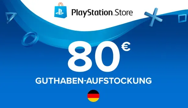 PlayStation Store Guthaben 80€