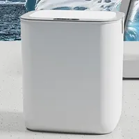 Famanu Automatische Abfallbehälter mit intelligentem Sensor und 18L Kapazität - für Badezimmer und Schlafzimmer