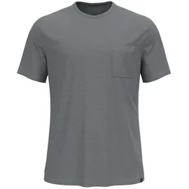 Odlo Essential Natural Tee Kurzarm-t-shirt - Grey Melange - M