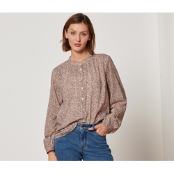 Tchibo - Florale Bluse - Damen - Gr. 48 - mehrfarbig/geblümt