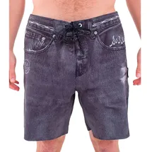 Hurley Boardshorts Phantom Eco Denim Schwarz 30