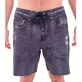 Hurley Boardshorts Phantom Eco Denim Schwarz 30