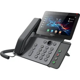 Fanvil V66 IP-Telefon, Dunkles Grau, Kabelgebundenes Mobilteil, Tisch/Wand, SIP-Info, 20 Zeilen