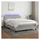 vidaXL Boxspringbett 140 x 200 cm Hellgrau