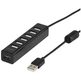 Vivanco 7 Port USB 2.0 HUB, 7-port aktiv, inkl. Netzteil (36661)