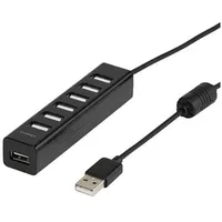 Vivanco 7 Port USB 2.0 HUB, 7-port aktiv, inkl. Netzteil (36661)