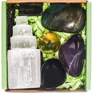 Heilsteine Set Kristalle Edelsteine Kristalltherapie Reiki Schutz