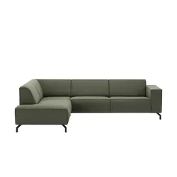 Ecksofa  Brenda ¦ grün ¦ Maße (cm): B: 275 H: 77 T: 210.0