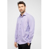 Eterna COMFORT FIT Hemd in lavender strukturiert, lavender, 44