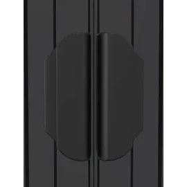 vidaXL Geräteschuppen 1,92 x 6,06 x 2,23 m anthrazit