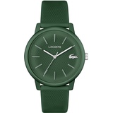 Lacoste Analog Quarzuhr für Herren mit Grünes Silikonarmband - 2011238