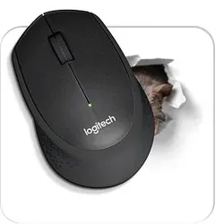 RNK-Verlag Mousepad-Notizblock weiß/grau 30 Blatt