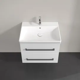 Villeroy & Boch Waschtischunterschrank 2 Auszüge 62,6 x 51,4 x 48,4 cm Brilliant White