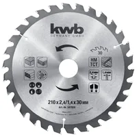 KWB 587859 Kreissägeblatt 210 x 30 mm, 1 St.