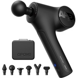 opove Massagepistole Massage Gun Muskel Massagegerät Deep Tissue 14.5mm Elektrisches Handmassagegerät Ergonomisches Design für Nacken, Rücken, Schulter und Beine der Muskelentspannung Apex Schwarz