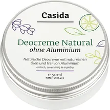 Casida GmbH Deo Creme Natural ohne Aluminium 50 ml