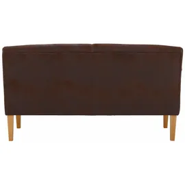Home Affaire Küchensofa "Malmö", braun (schoko), B:152cm H:52cm T:53cm, Microfaser in Antiklederoptik (100% Polyester);Microfaser in Antiklederoptik (100% Polyester), Sofas, 2-sitzig für Speisetische