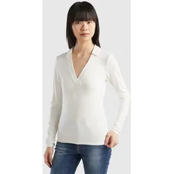 Langarmshirt, Gr. L (40), beige, , 66776668-L