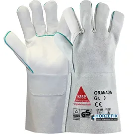 hase Schweißerhandschuhe Granada Größe 10, Rindnarbenleder