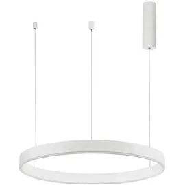Nova Luce Motif 1-flg. 60 cm rund weiß