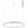 Nova Luce Motif 1-flg. 60 cm rund weiß
