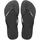havaianas Slim Logo Metallic Schwarz/Gold 35