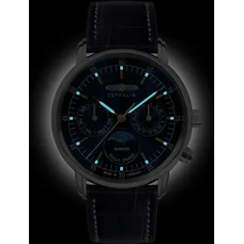 Zeppelin LZ 14 Marine Leder 36,0 mm 8635-3