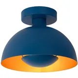LUCIDE Siemon - Deckenleuchte - Ø 25 cm - 1xE27 - Blau